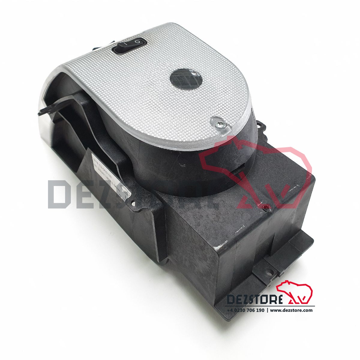 Lampa Tavolino Per Cruscotto Centrale Per MAN TGX – Rivestito In Moquette Antiscivolo