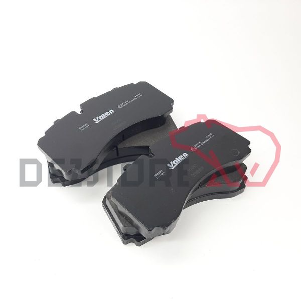 Set placute frana SAF