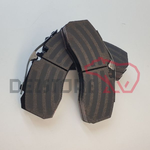 Set placute frana axa spate BPW