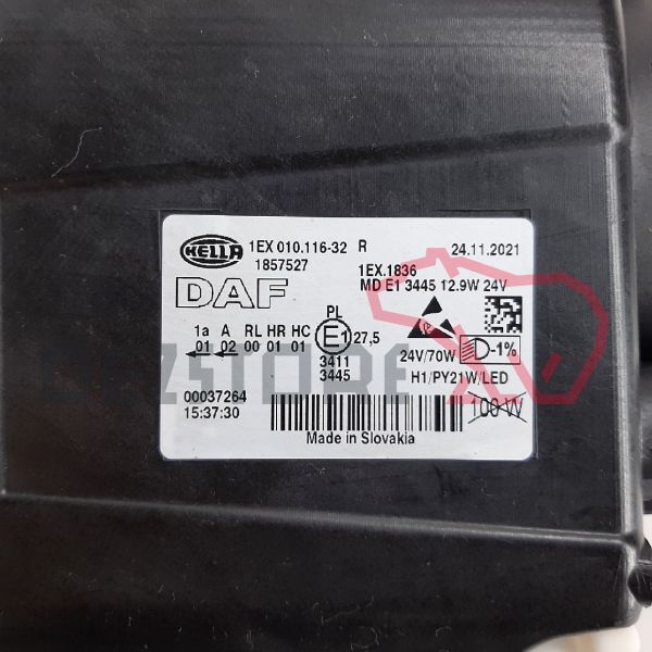 Far dreapta DAF XF Euro 6 | LED