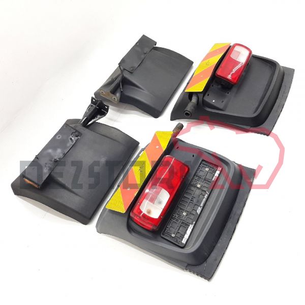 Set aripi noroi axa spate DAF XF Euro 6 | fara capace