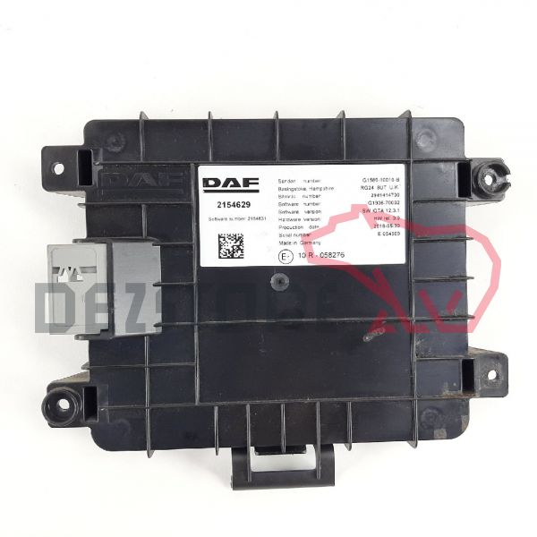 Calculator confort DAF XF Euro 6