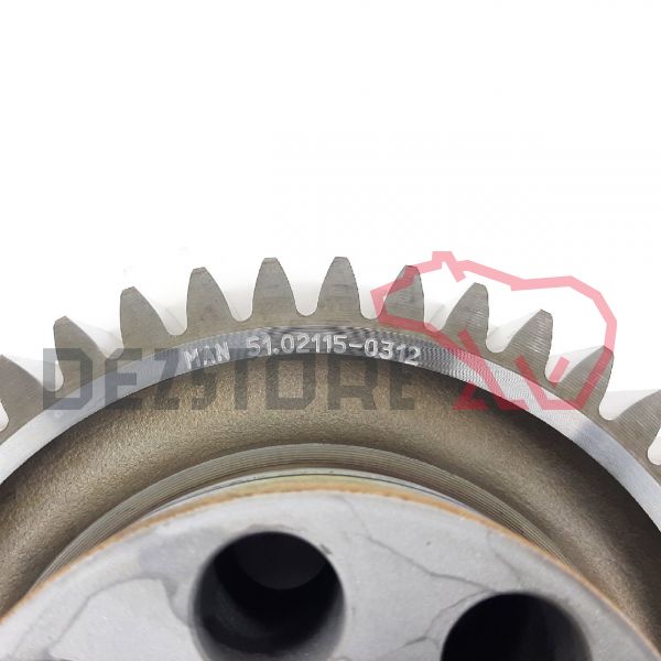 Pinion arbore cotit MAN TGX 3