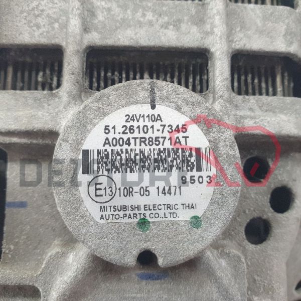 Alternator MAN TGX Euro 6