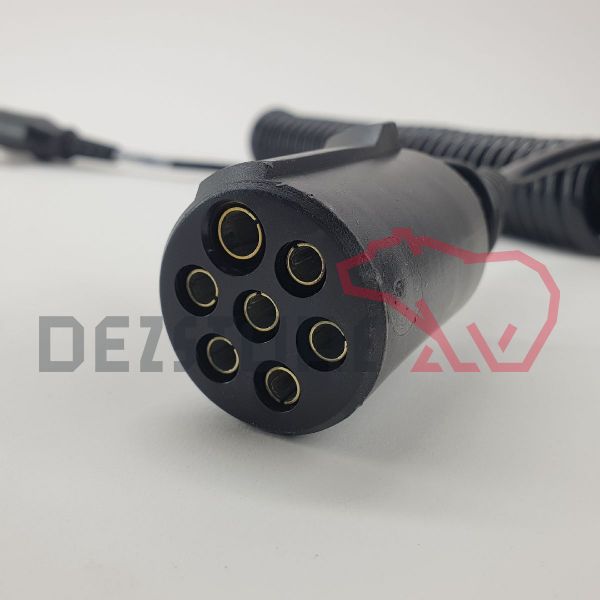 Cablu electric spiralat ADR/EBS/ABS (7 pini 24V | negru)