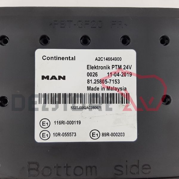 Calculator PTM MAN TGX