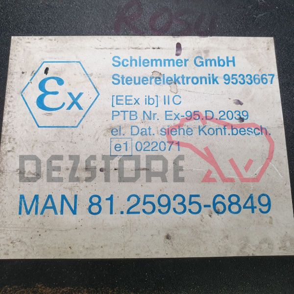 Calculator ADR MAN TGX