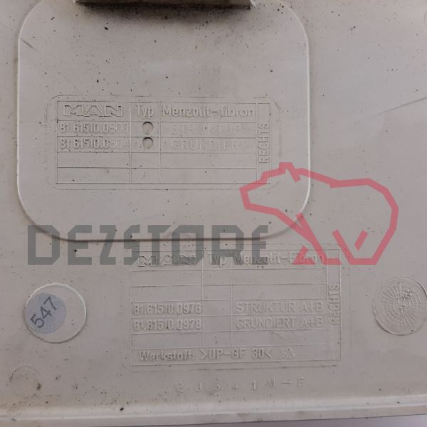 Scara mica dreapta MAN TGX | alba