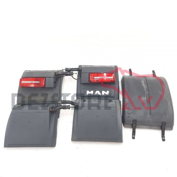 Set aripi noroi axa spate MAN TGX | complet | LED