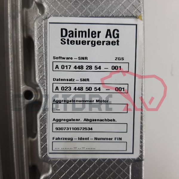 Calculator ACM Mercedes Actros MP4