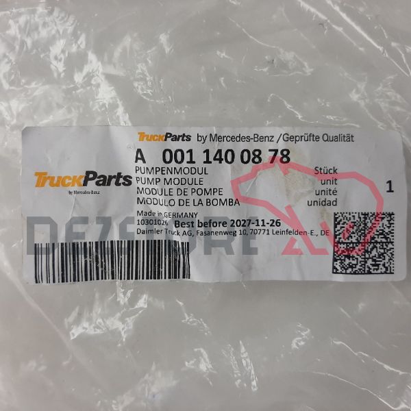 Unitate AdBlue Mercedes Actros MP4