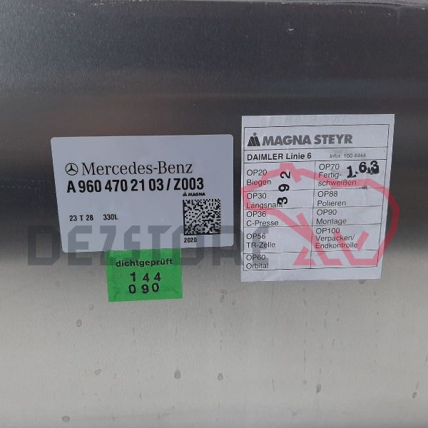 Rezervor combustibil Mercedes Actros MP4