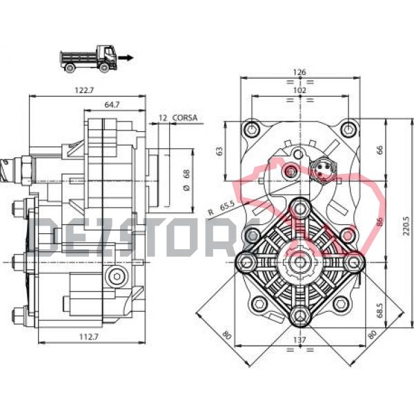 PTO MAN TGX Euro 6 | Hydrocar