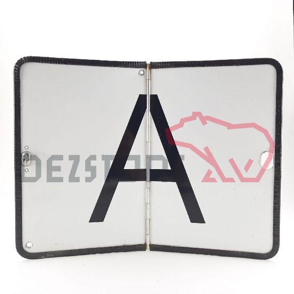 Placa pliabila pentru transport deseuri | a
