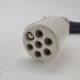 Cablu electric spiralat ADR/EBS/ABS (7 pini 24V | alb)