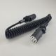 Cablu electric spiralat ADR/EBS/ABS (7 pini 24V | alb)